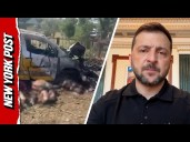 ‘Horrendous’ Russian Airstrike Kills 24 People, Zelensky Says