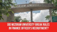 Did Mizoram University Break Rules in Finance Officer’s Recruitment? MUNTSA Suggests Post Be Re