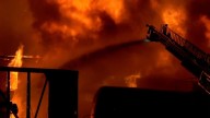 Fire burns warehouses in Minneapolis