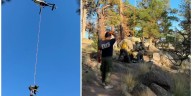 Injured mountain biker rescued near Flagstaff