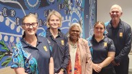 Council rework: Uniforms designed by Cockburn artist & Aboriginal elder Neta Knapp promotes reconciliation