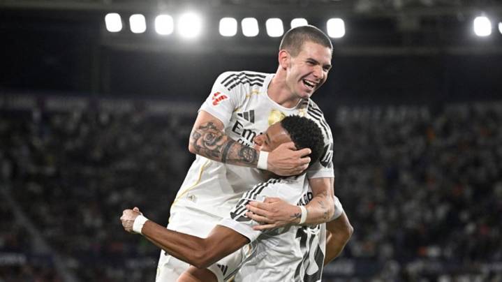 Franco Mastantuono marcó su primer gol para el Real Madrid súper líder de La Liga