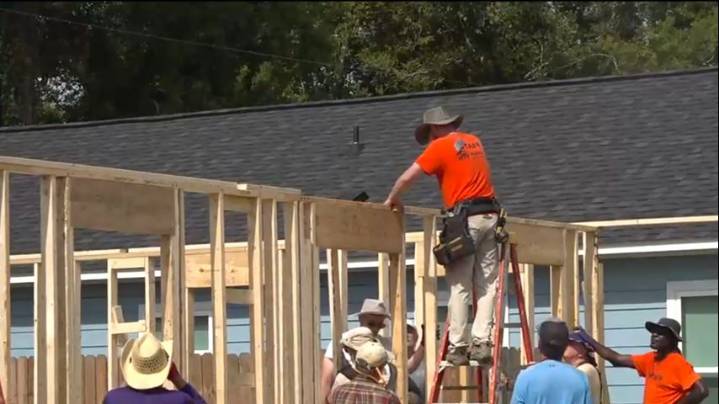 'Blessing of the Build' kicks off Habitat for Humanity Interfaith Build in Gardere