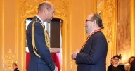 Prince William reveals favourite TV shows and films while giving Gary Oldman knighthood