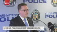 St. Louis police address weekend crime