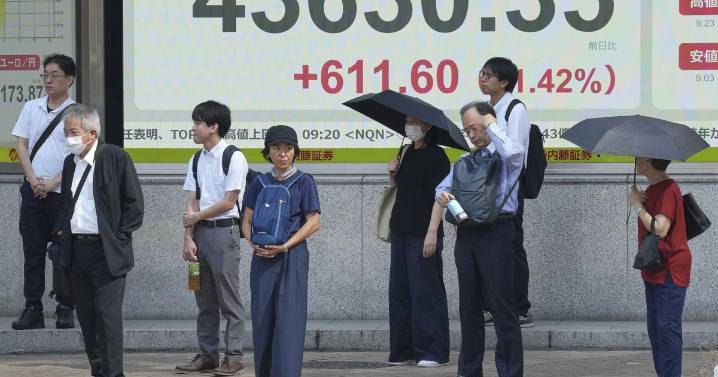 Asian shares rise after Japan's prime minister announces plan to resign