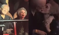 Captan a doña Cuquita, viuda de Vicente Fernández, con un misterioso hombre