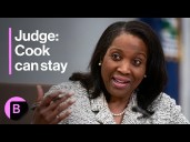 Trump Can’t Fire Fed's Lisa Cook for Now, US District Judge Says