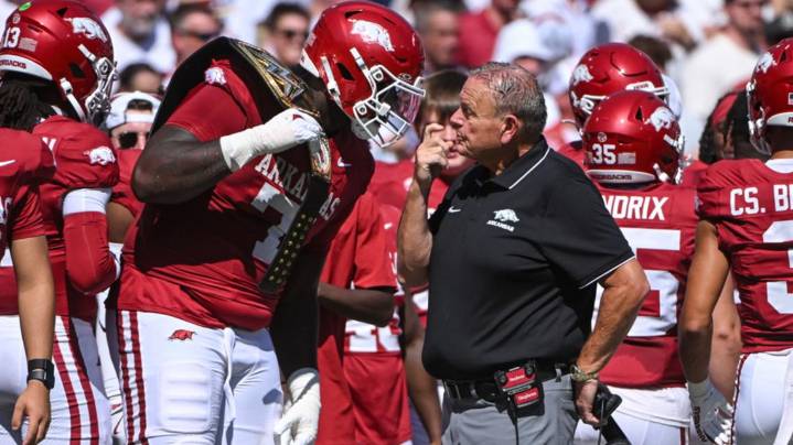 Arkansas dismisses 3 defensive coaches amid staff overhaul
