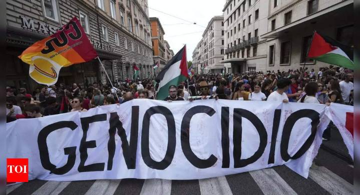 Pro-Palestinian strikes, blockades across Italy