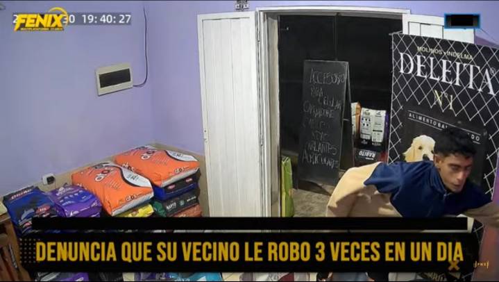 Propietario de minimarket denuncia que su vecino lo robó tres veces en un mismo día