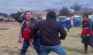 Cajamarca: ronderos castigan a latigazos a joven acusado de robar maquinaria de soldar