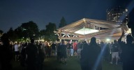 Hundreds gather for candlelight vigil honoring Charlie Kirk in Coeur d'Alene