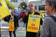 Safety-critical workers on strike in BC