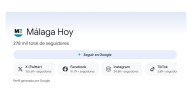 Sigue a 'Málaga Hoy' en Google Discover: cómo personalizar tu feed de noticias, paso a paso