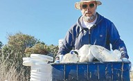 Voluntarios juntaron más de una tonelada de basura en El Elsa y evitaron que terminara en el mar