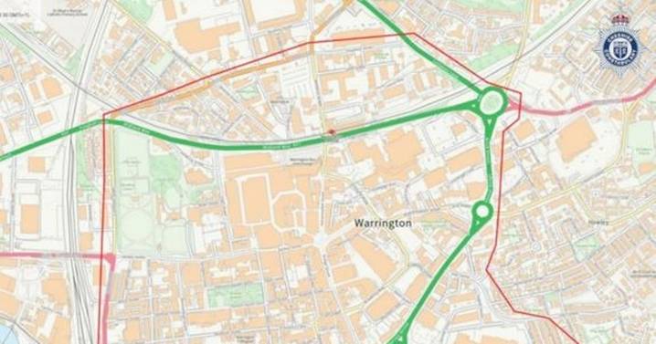 Most of Warrington town centre covered by 48-hour police dispersal order following 'multiple reports of anti