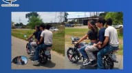 ¡Peligro en la carretera! Motorizados bajo la mira por transportar a más pasajeros de lo permitido en Zulia