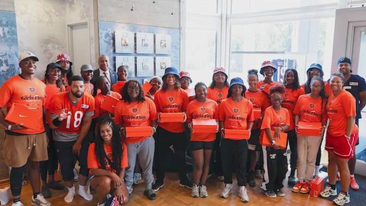 Inside the Chicago Bears’ Girls Flag Football takeover