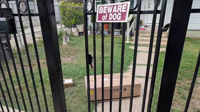 Dog bites Amazon driver on chest, hands while delivering package on Southwest Side, ACS says