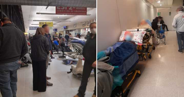 "No le daban prioridad": Adulta mayor esperó 24 horas por atención en urgencias del Hospital de Maipú
