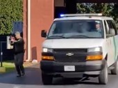 Tensions rise at Oswego Border patrol office: Camping protesters, weapons drawn (video)