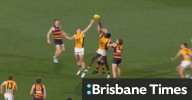 Hawks kick first of the night in opening 20 seconds