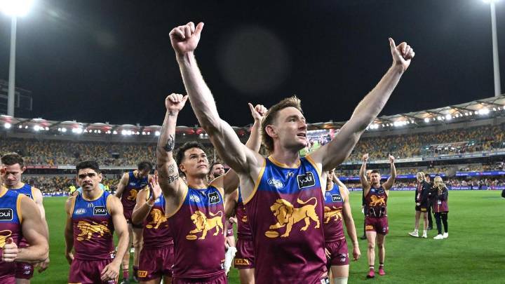 AFL 
                                                Premium
                                              Lions roar, shrug Suns to book Magpies MCG date