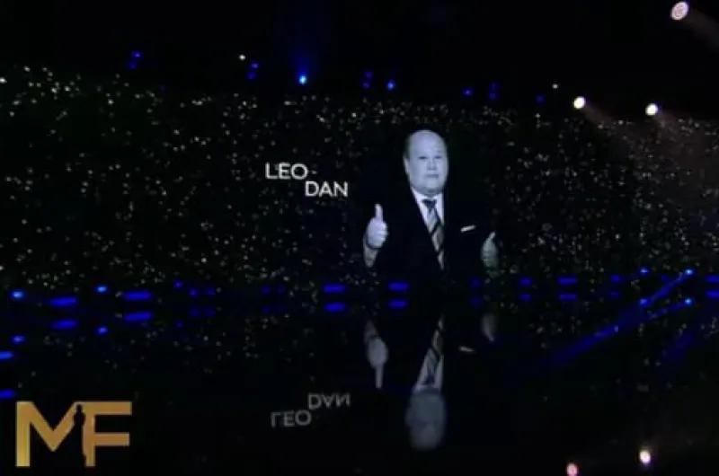Leo Dan fue homenajeado en la gala de los Martín Fierro 2025