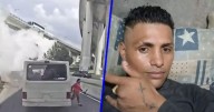 Explosión en Iztapalapa: Identifican a chofer de microbús calcinado y a mujer que corrió para huir del fuego