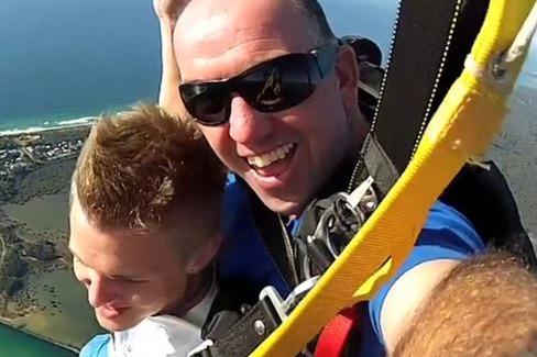 Skydiving instructor killed in horror 'death spiral' plane crash minutes after eight people safely jump from aircraft