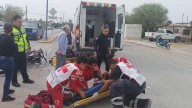 Atropellamiento a motociclista en San Pedro, Coahuila, queda captado en cámaras de seguridad