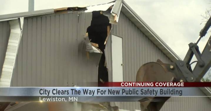 City of Lewiston Begins Construction on new Public Safety building
