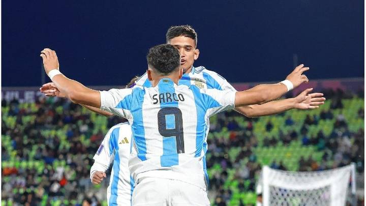 Argentina le ganó a Cuba en su estreno en el Mundial Sub 20 de Chile