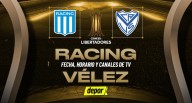 Racing vs. Vélez: fecha, horarios y canales de TV por Copa Libertadores