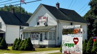 Anti-Trump signs on Killingly home spark free speech debate – NBC Boston