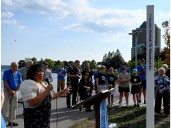 Brockville unveils a monument to peace
