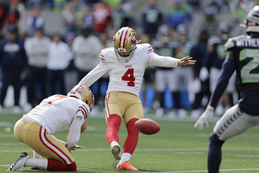 49ers despiden a Jake Moody y colocan a George Kittle en la lista de lesionados