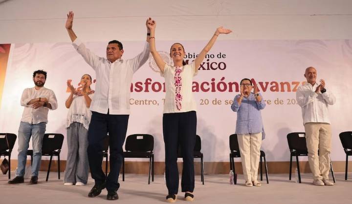 Sheinbaum reafirma compromiso con la transformación en Tabasco