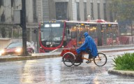 Primer frente frío llega con lluvias intensas