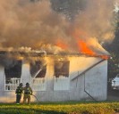 Firefighters battle aggressive fire at former flea market in Deseronto