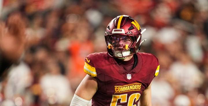 Washington Commanders vs Atlanta Falcons Inactives: Kain Medrano is active for his first game