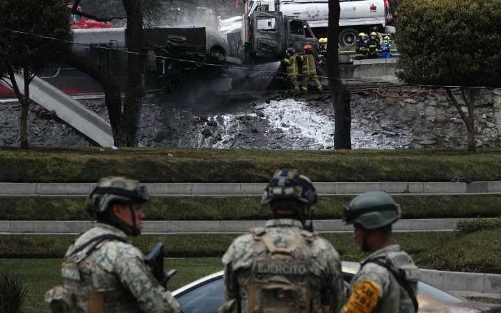 Exceso de velocidad, posible causa de la explosión de pipa en Iztapalapa