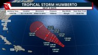 Tropical Storm Humberto is born; monitoring Invest 94 over Puerto Rico