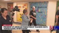 American Federation of Teachers president visits Truman School in New Haven