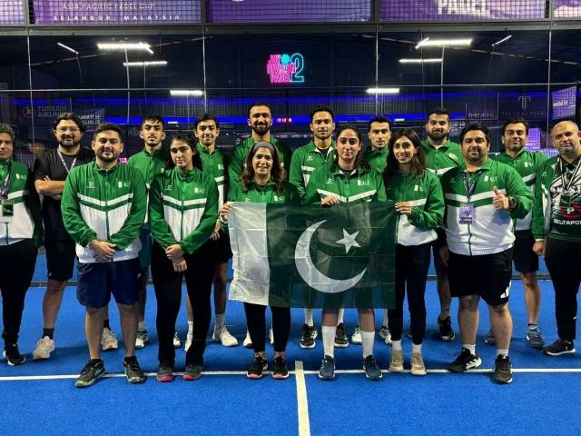 Pakistan padel team concludes Asia Pacific Cup 2025