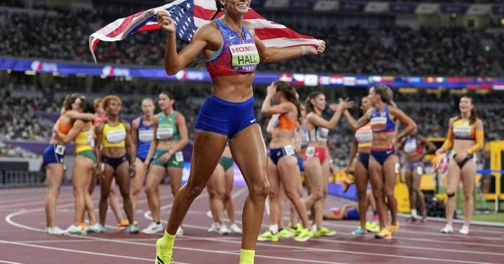 Anna Hall joins Jackie Joyner-Kersee as a US heptathlon world champion