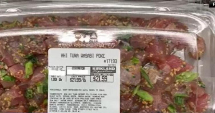 Ahi Tuna Wasabi Poke sold at Costco delis in 30 states, including Maryland, recalled over listeria concerns
