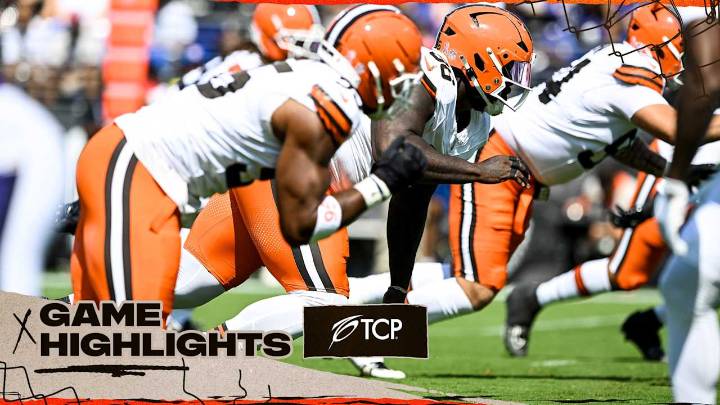 Game Highlights: Browns vs. Ravens