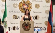 Inaugura Gina Salinas acto por el Día Nacional de Armenia en Michoacán